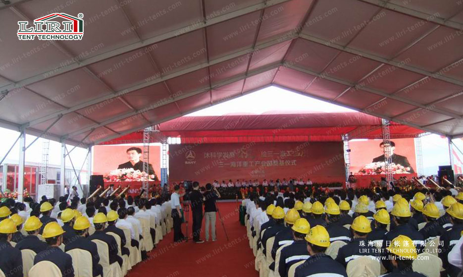 1000 people event tent for ceremony