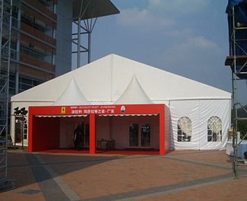 20m Span Exhibition Event Tent for Ferrari Show 1