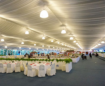 30 x 30 Outdoor Wedding Marquee Tents