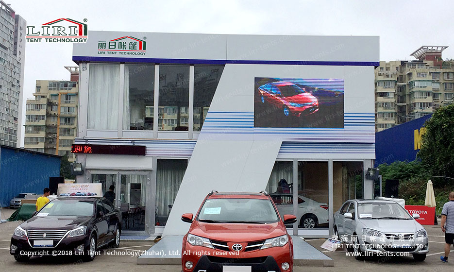 Double Decker Auto Exhibition tent