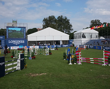 Longines Equestrian Tour China 2014 Horse Racing Tent