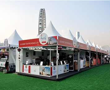 Pagoda Event Tent for Hong Kong Wine and Dine Festival 1