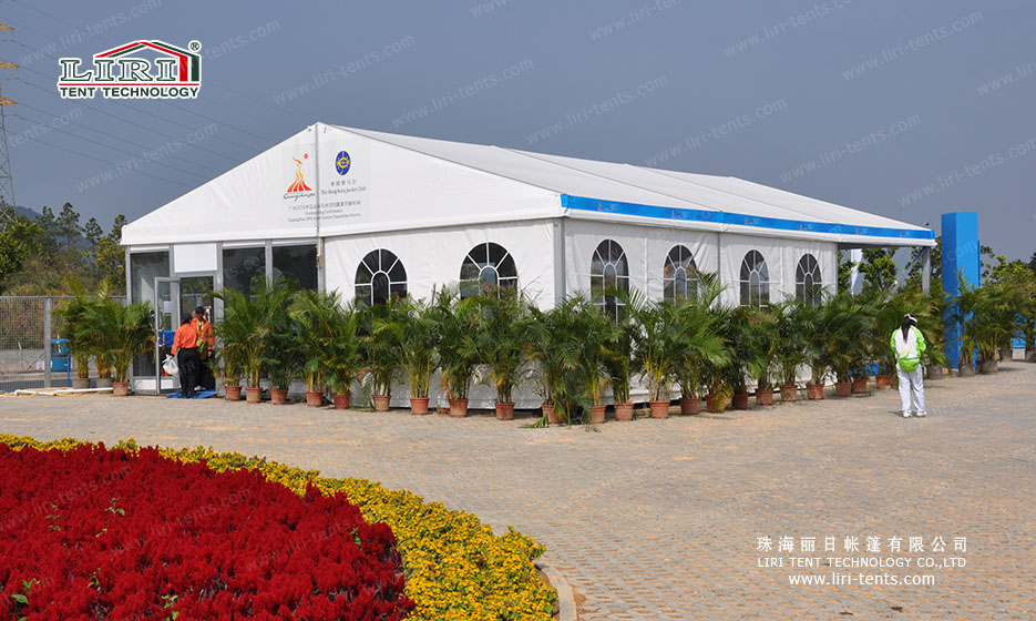 Party Tent With Clear Windows