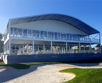 Two Story Party Tent for Outdoor Live Show