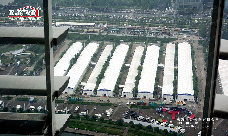 car show exhibiton tent
