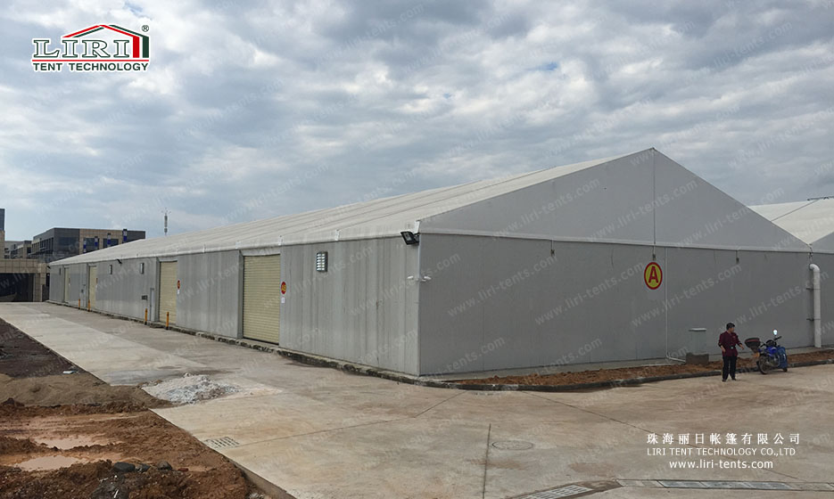 industrial logistics park storage tent