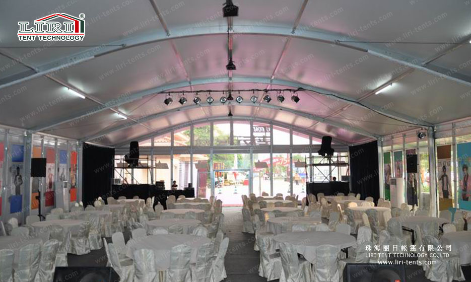 outdoor marquee for event