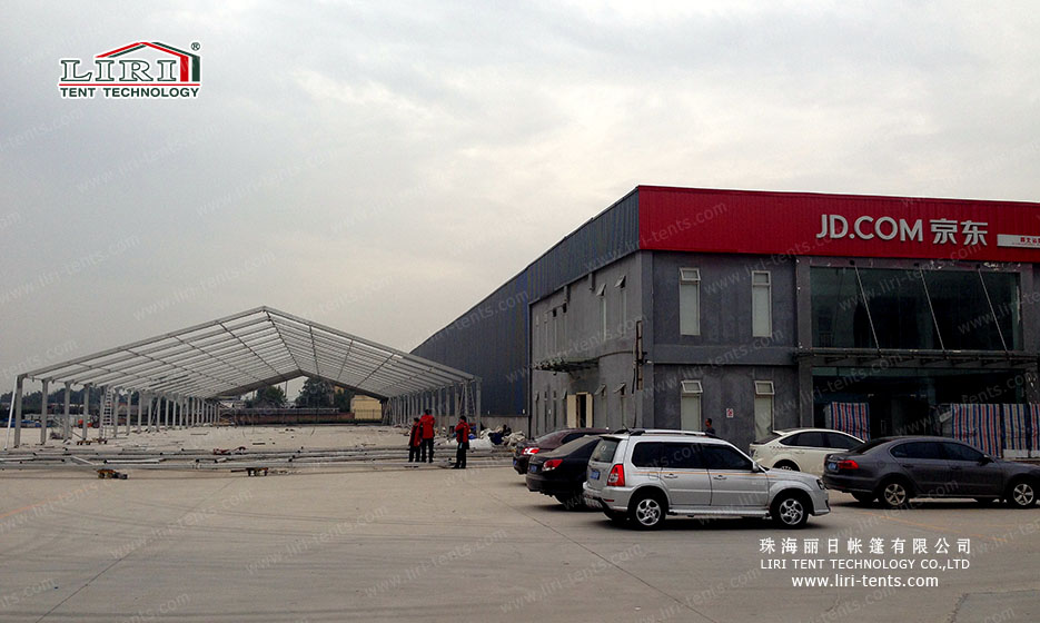 temporary storage marquee tent