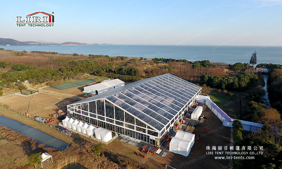 transparent event tent
