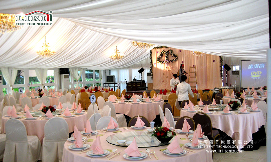 wedding reception tent 1