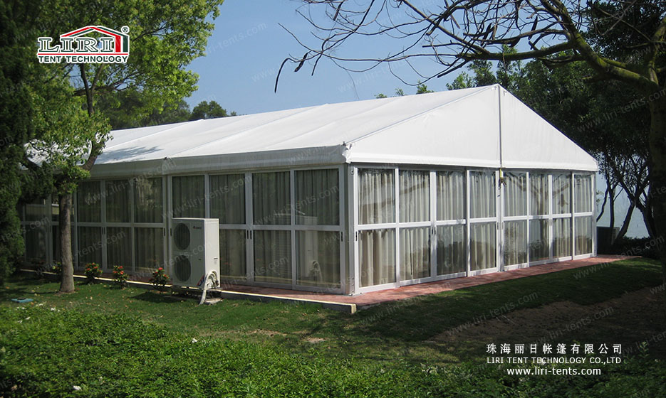 wedding reception tent