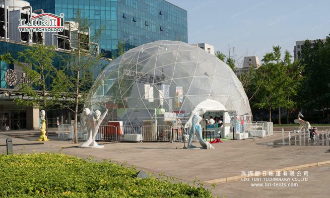 outdoors geodesic dome tent