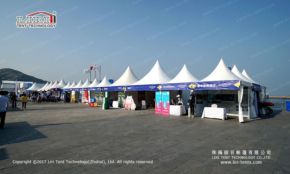 pagoda tent for sailing regatta