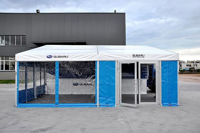 trailer tent with glass door 2