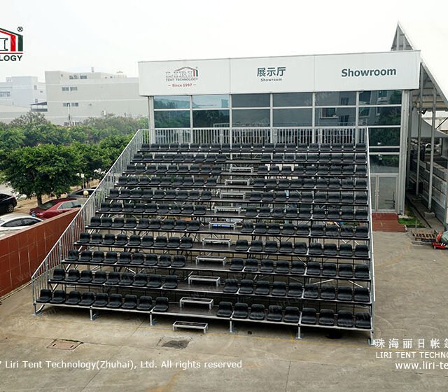 outdoor bleachers