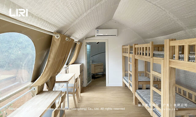 Glamping-Zelte in Muschelform zu verkaufen