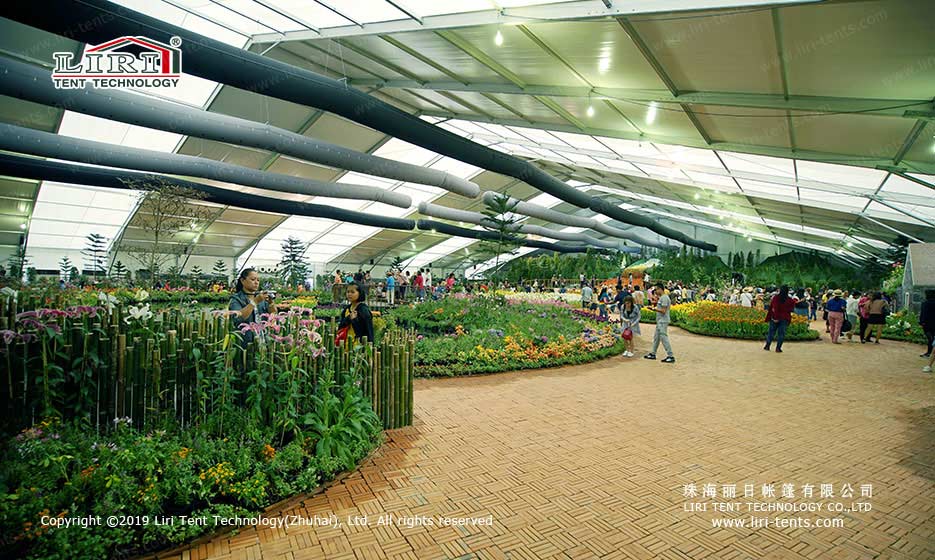 Flower Show Tent indoor