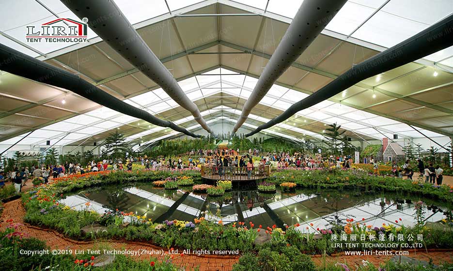 luxury Flower Show Tent