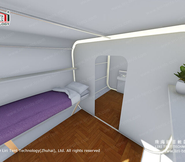 Glamping Box für den Innenbereich
