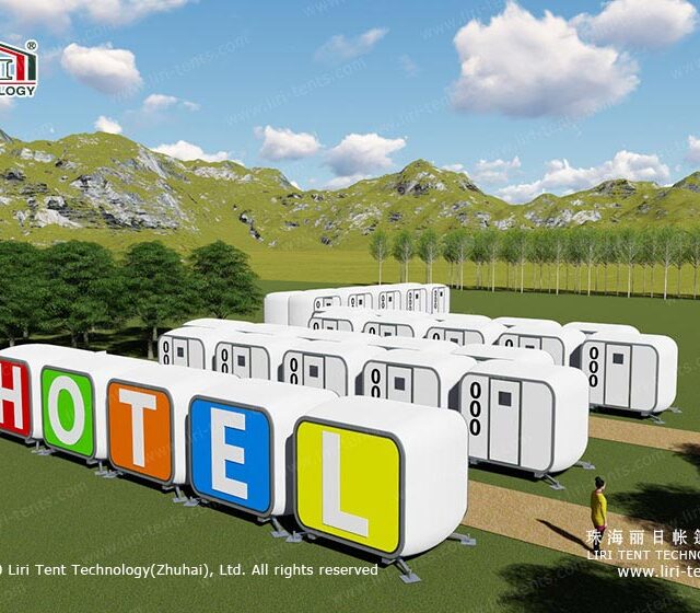 Glamping Box auf dem Land