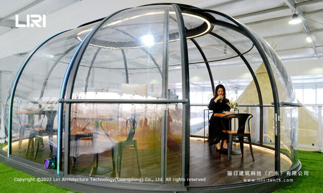 Bubble House – Luxuriöses, transparentes Haus