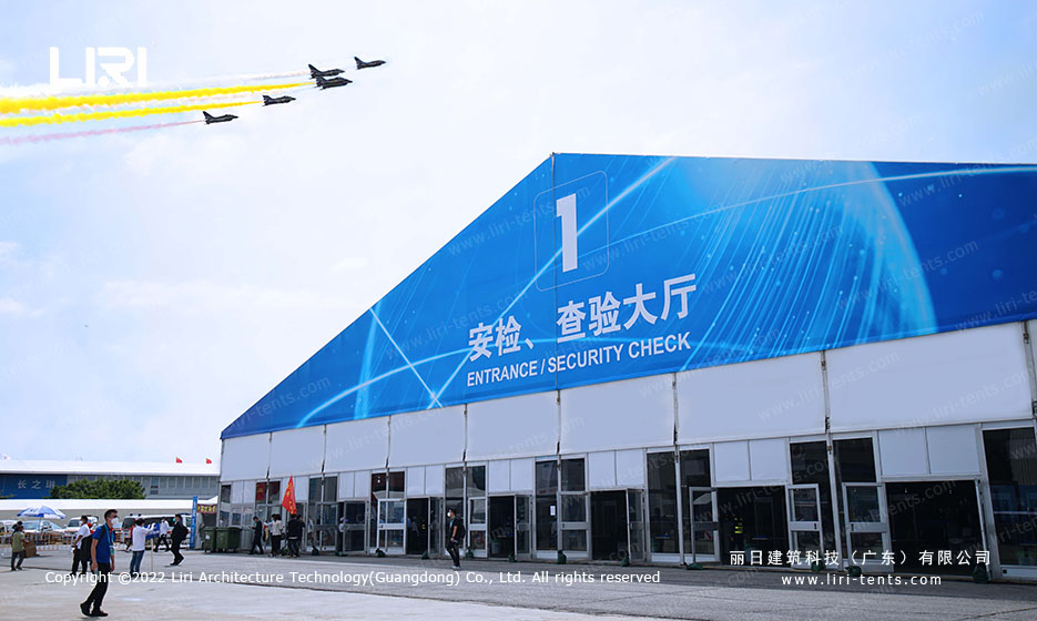 Tent for Air Show 2022 5
