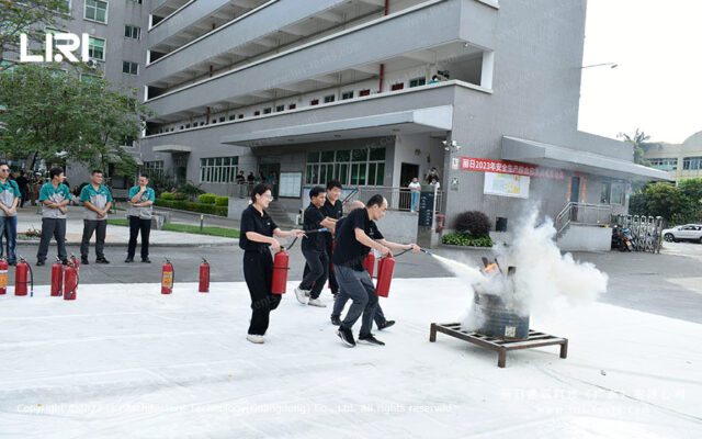 Liri tent 2023 Fire drill (1)