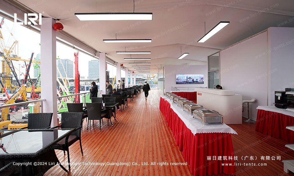 Three storey aluminum alloy tent for events